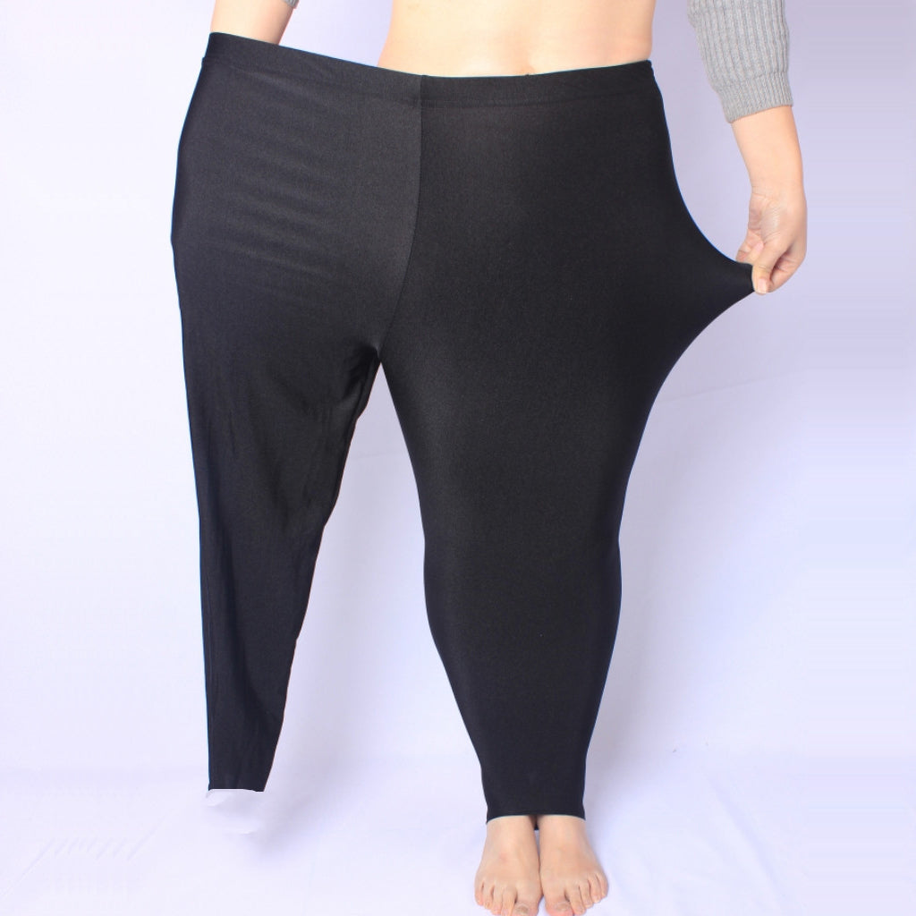 women's leggings casual leggings high stretch pants Plus-Size Stretch –  junqiya