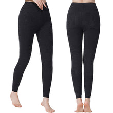 Load image into Gallery viewer, Men&#39;s hermal  leggings Bamboo fiber pants running skinny fit warm
