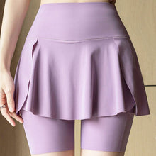 Load image into Gallery viewer, Sports pants with skirt for women
