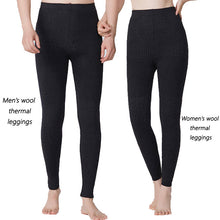 Load image into Gallery viewer, Men&#39;s hermal  leggings Bamboo fiber pants running skinny fit warm
