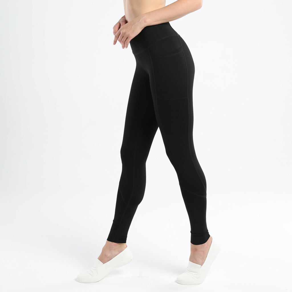 XIAOBU Workout Leggings Women High Waist Butt-Lifting Elastic Skinny Yoga  Pants Solid Athletic Running Fitness Tights,Black,S at  Women's  Clothing store