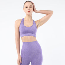 Load image into Gallery viewer, Women&#39;s sports bra seamless Fitness Yoga vest outdoor running underwear
